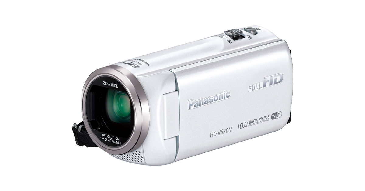 概要 デジタルハイビジョンビデオカメラ HC-V520M | デジタルビデオ