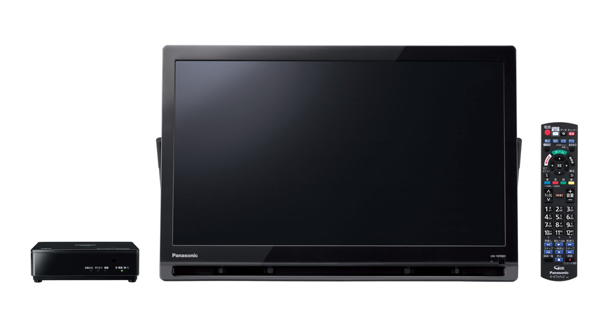 概要 ポータブル地上・BS・110度CSデジタルテレビ UN-19FB8