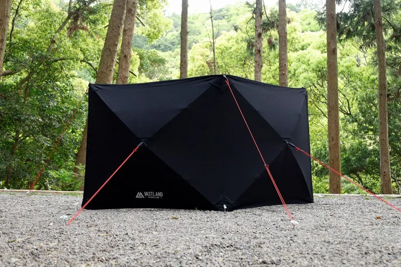 新色ブラックも登場 VASTLAND TCポップアップシールド｜多用途に使える