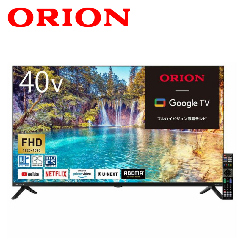 ORION】スマートテレビ フルハイビジョン 40型 OLS40WD10