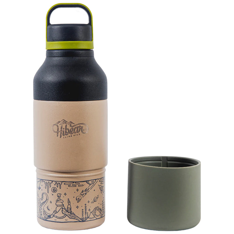 Hibear Adventure Flask Artist Series - Pack Rat Outdoor Center