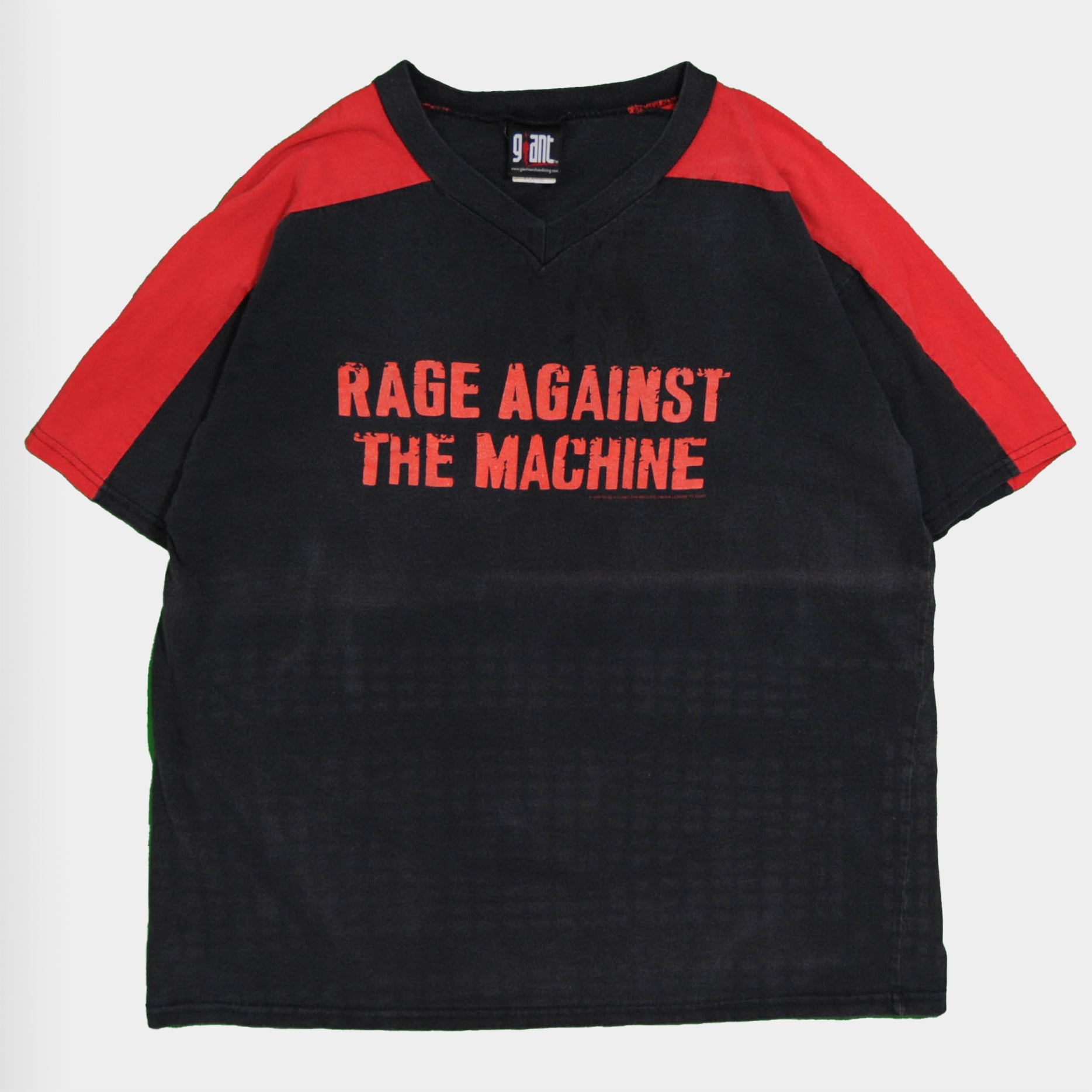 90's RAGE AGAINST THE MACHINE VネックTシャツ (XL)/A3073T-S – PAGE