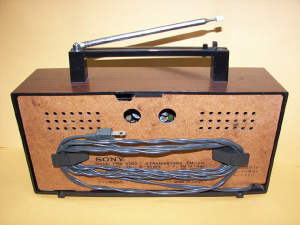 SONY TFM-9200 8石 FM／AM ホームラジオ 1970年型 - ぱれっとストア