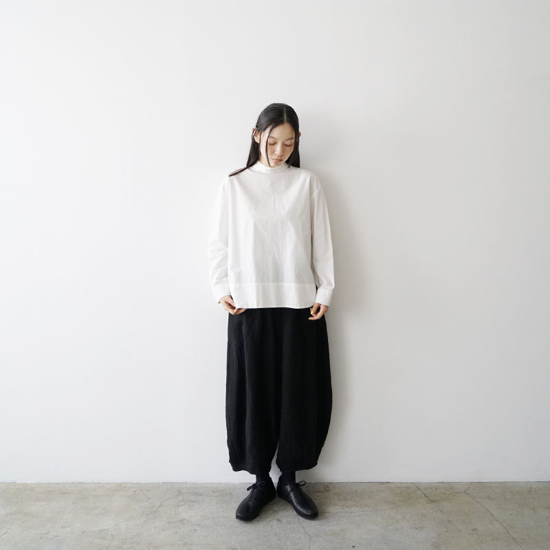 Mochi モチ sarouel pants[ma24-pt-02/black] サルエルパンツ
