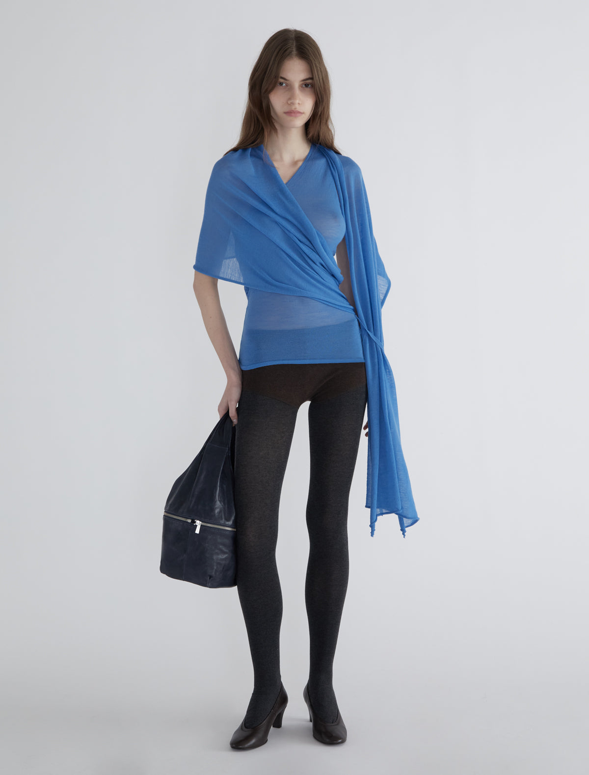 RIBA ZIP-Azul Grisáceo – paloma wool