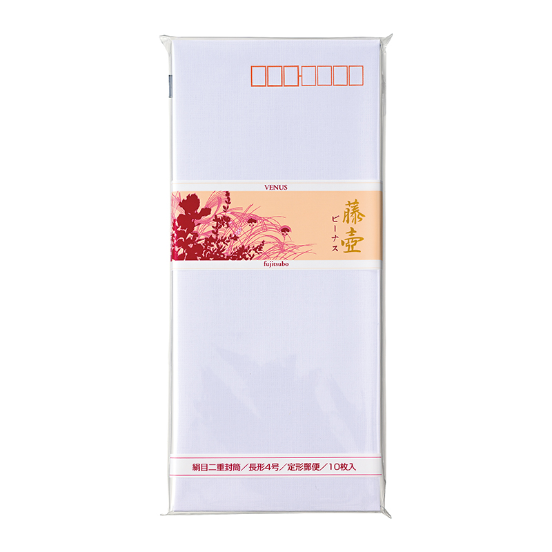 藤壷 二重封筒 ビーナス 絹目 フ-32: レター（便箋・封筒）｜株式会社