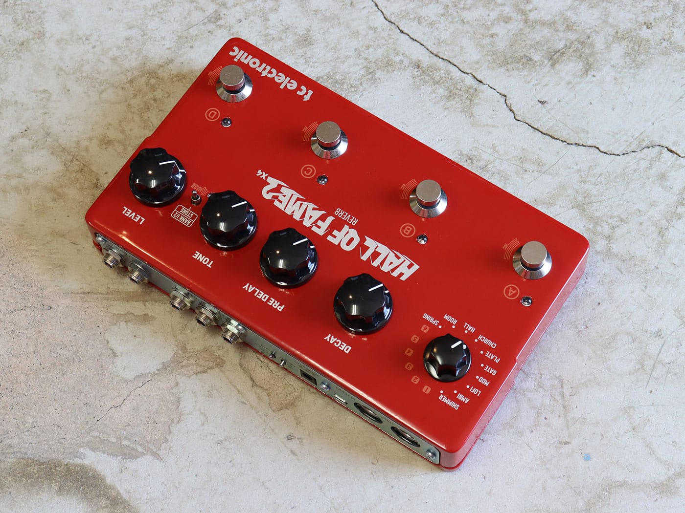 中古・新品同様】tc electronic HALL OF FAME2x4 リバーブエフェクター
