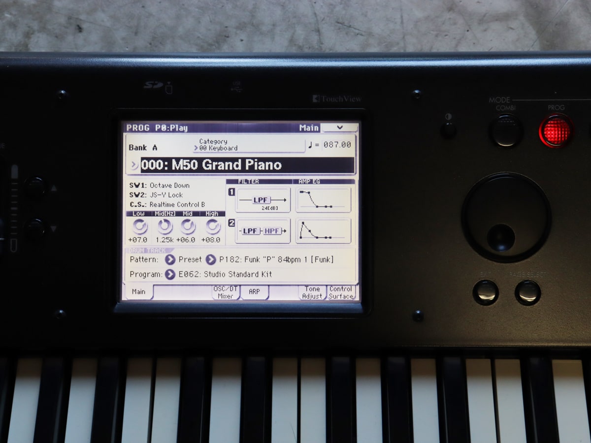 中古】KORG M50-61 シンセサイザー 61鍵 - 神奈川県の中古楽器店