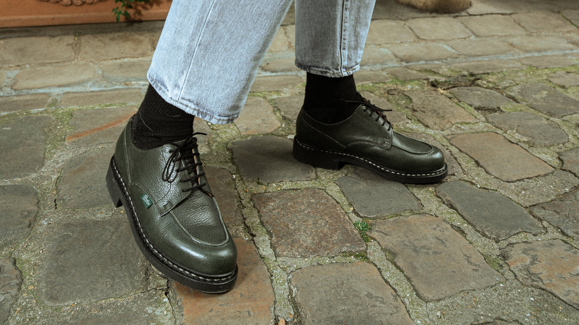 極希少】シャンボード アザラシ UK8 フォック ファー paraboot