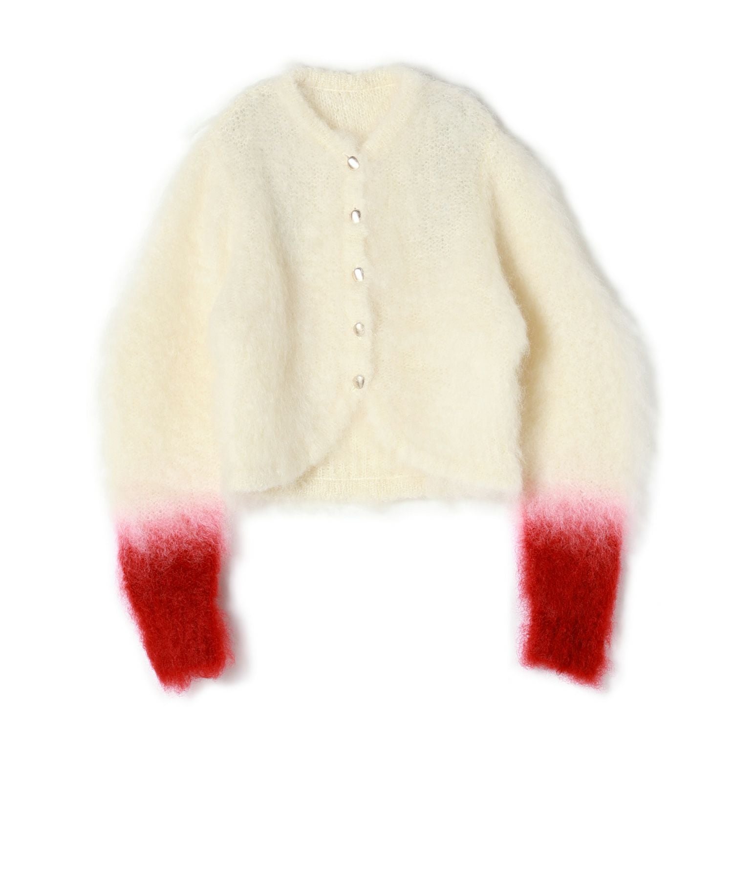 Mame Kurogouchi(マメ クロゴウチ)】 Fur Knitted Cardigan｜PARIGOT