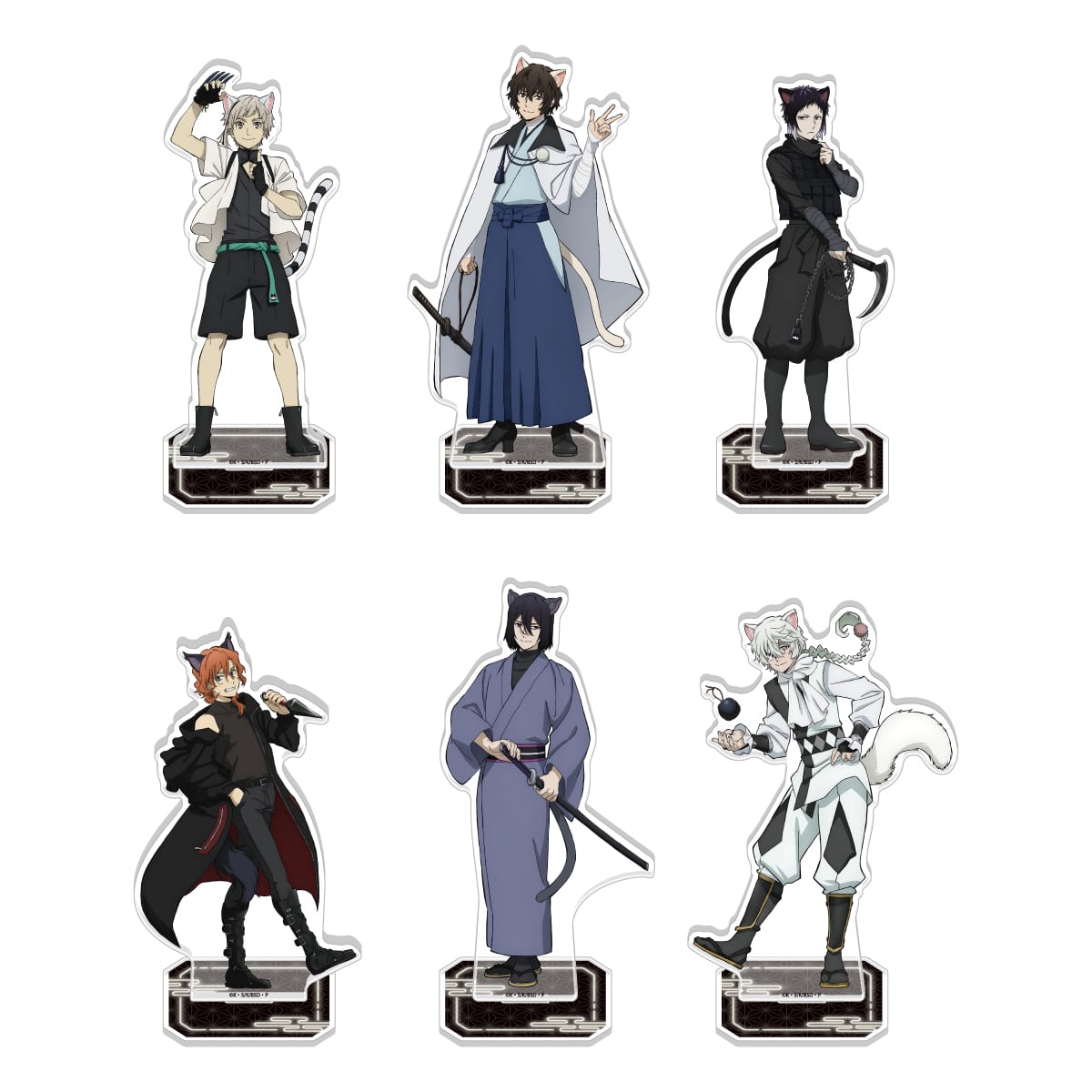 文豪ストレイドッグス 於:ナンジャタウン 忍灯ノ町観光記 アクリル