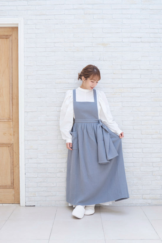 COTTON GAUZE APRON TOWEL SET – Parsley