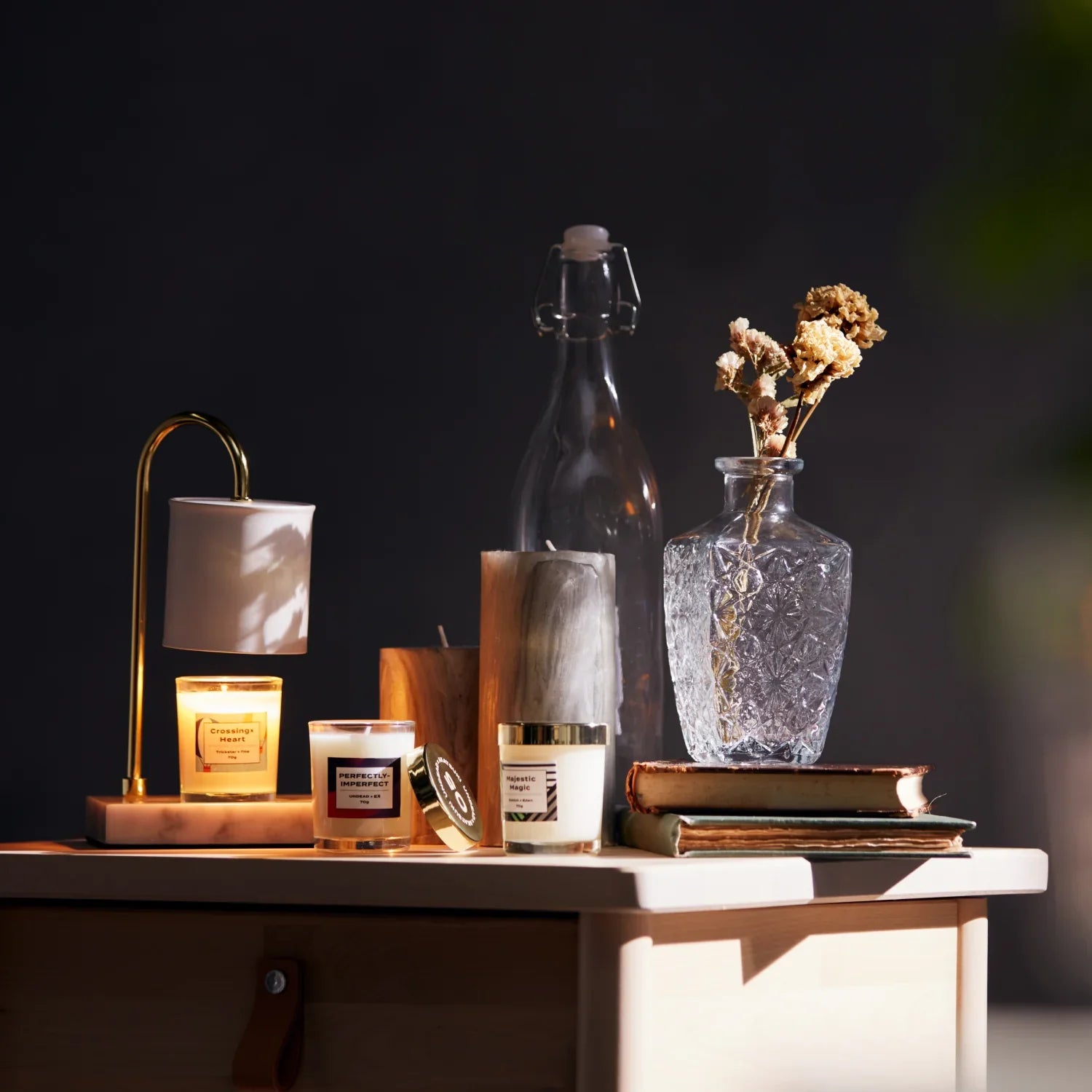 平成レトロFrancfranc爽健美茶コラボアロマキャンドルコンプリート