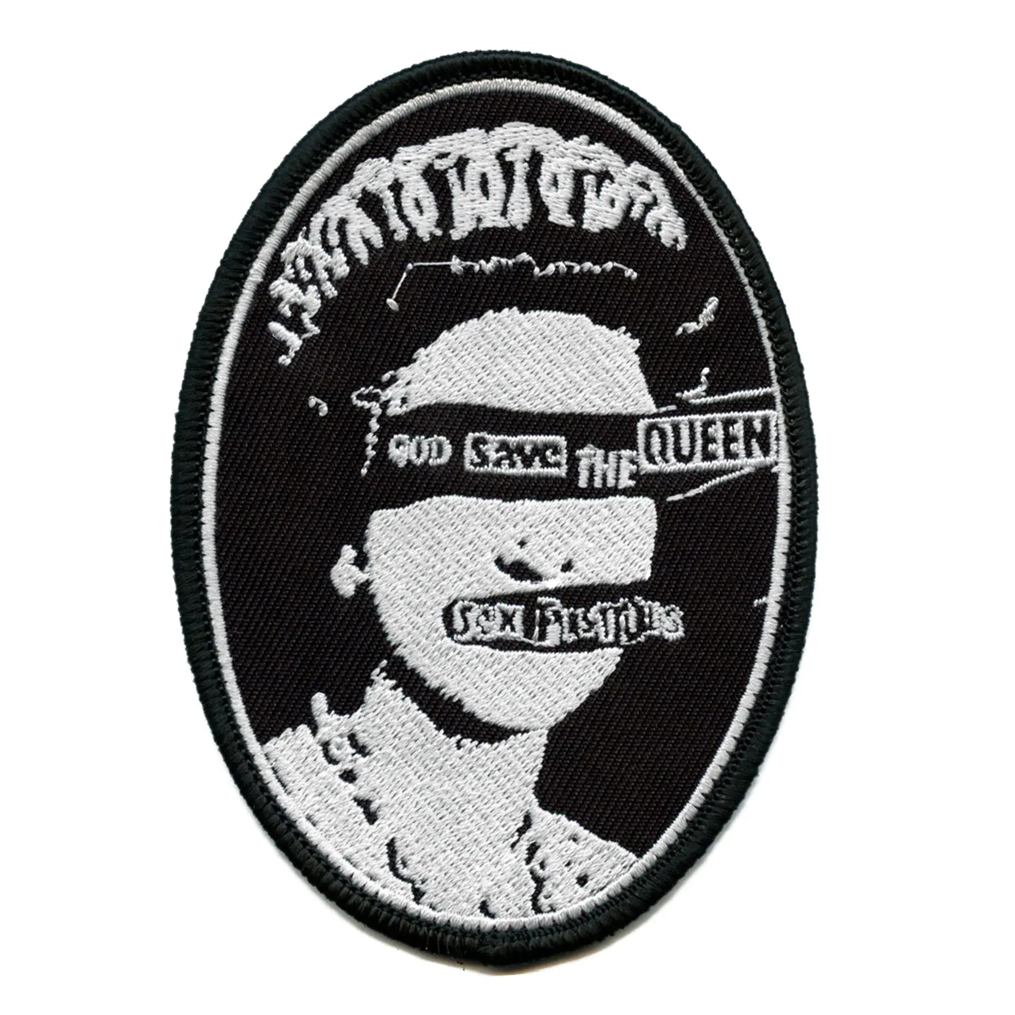 Sex Pistols God Save The Queen Patch Punk Rock England Embroidered
