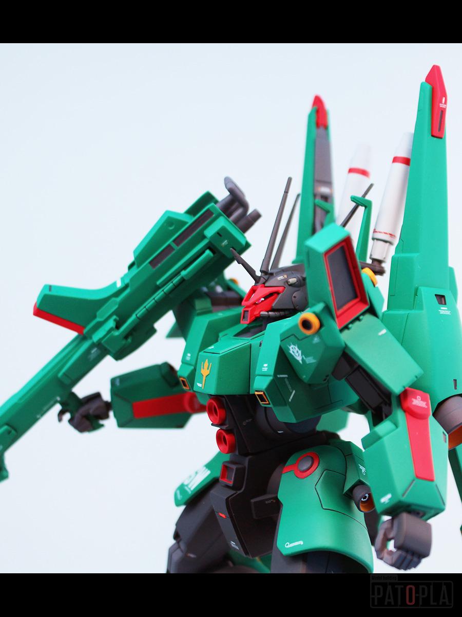 HGUC 1/144 ドーベンウルフ 改修・全塗装製作 完成 SPACE WOLF - ぱとぷら