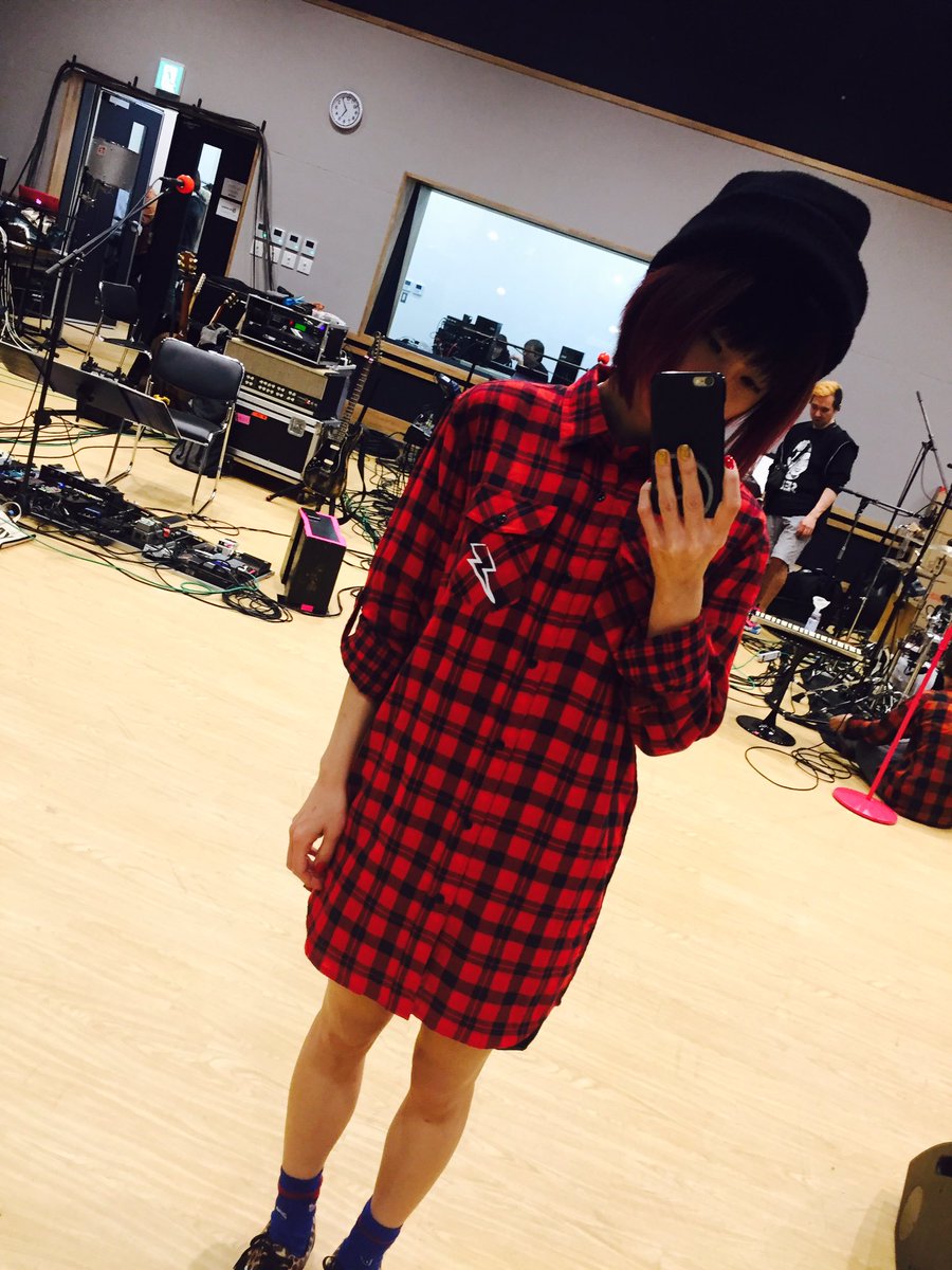 必須アイテム、チェックシャツつくりました。裾長めにしたから、ぜんぶ