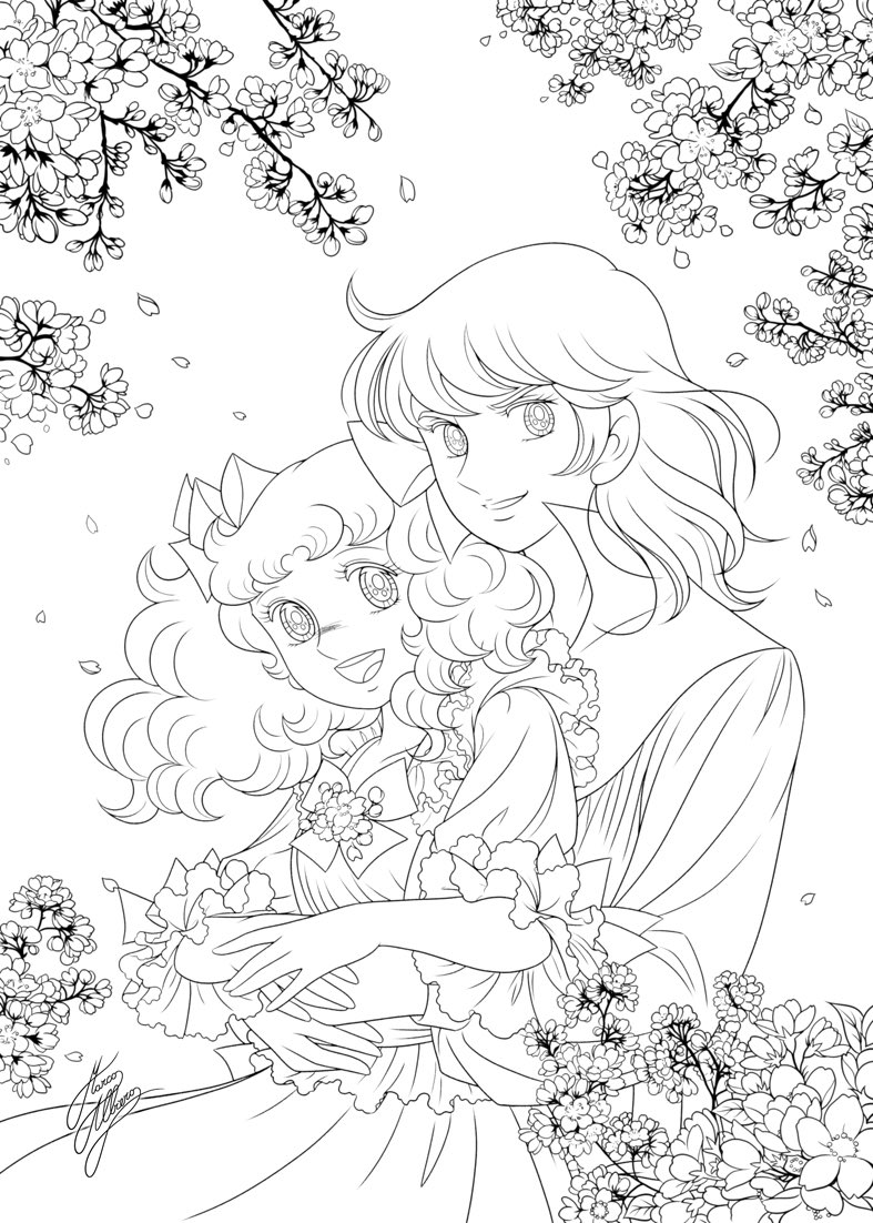 I drew it! #candycandy #水木杏子 #candy #kyokomizuki