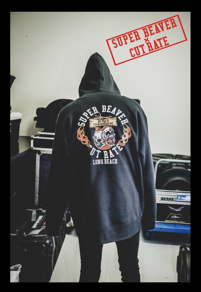 SUPERBEAVER 受注生産 パーカー 情 報 解 禁！】 只今より