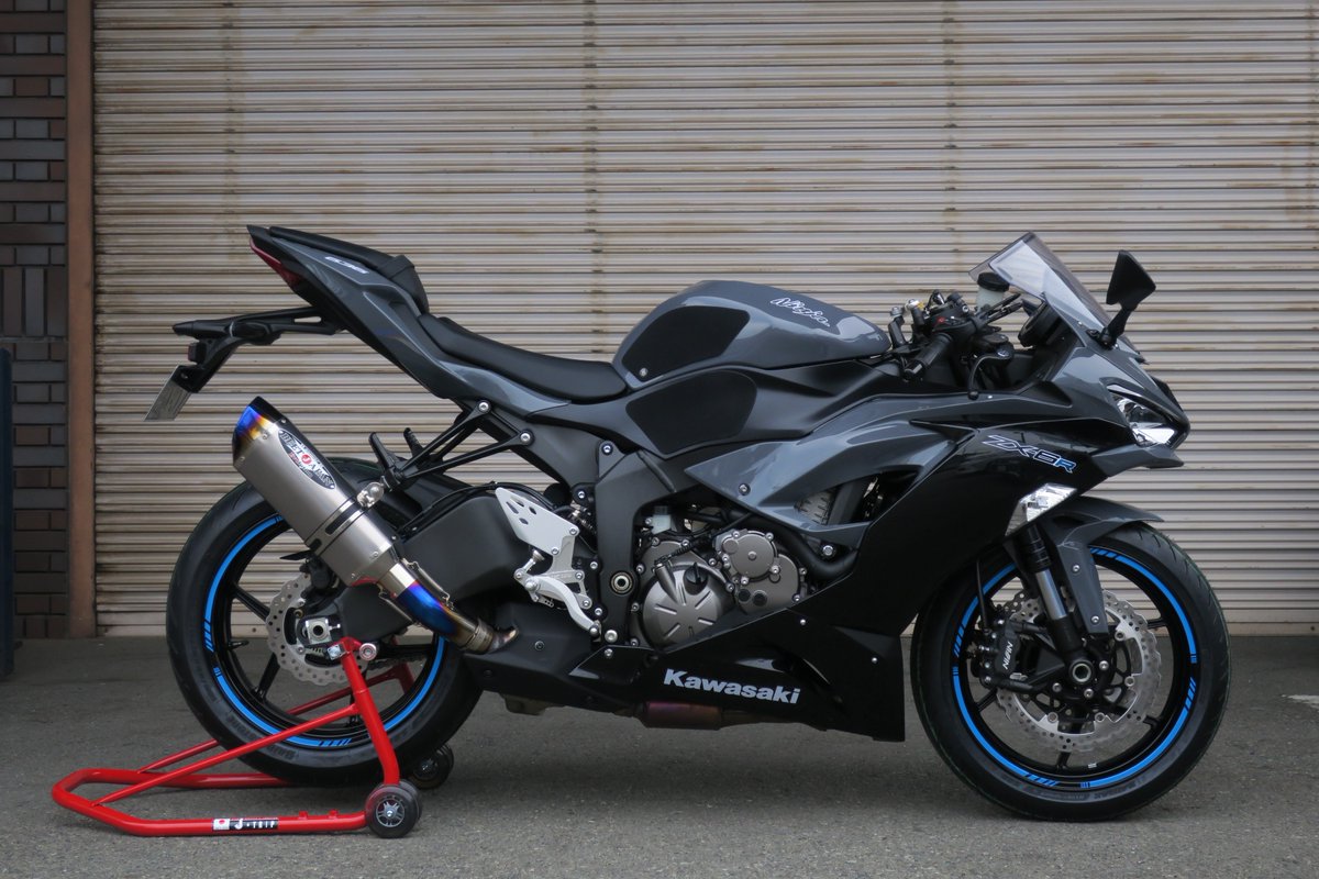 19 ZX-6Rスリップオンマフラーの試作が完成致しました！ ＃BEET