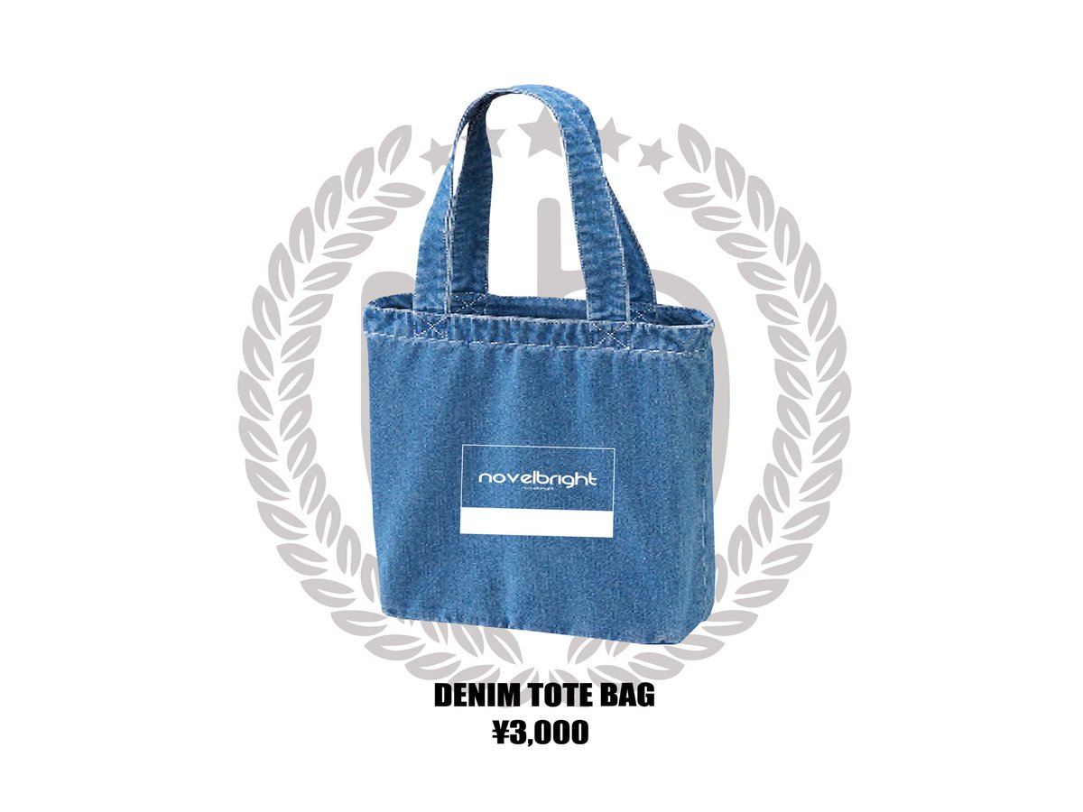 📣新グッズ解禁‼️】 ○パスステッカー(2色) ¥300 ○デニムトート