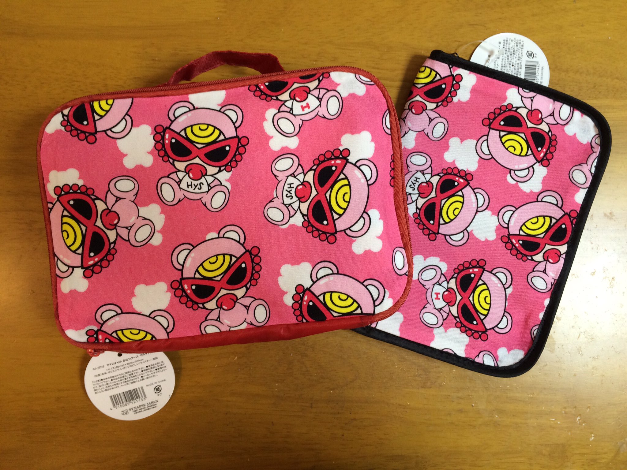 HYSTERIC GLAMOUR 母子手帳ケース S ピンク HYSTERIC GLAMOUR 母子手帳