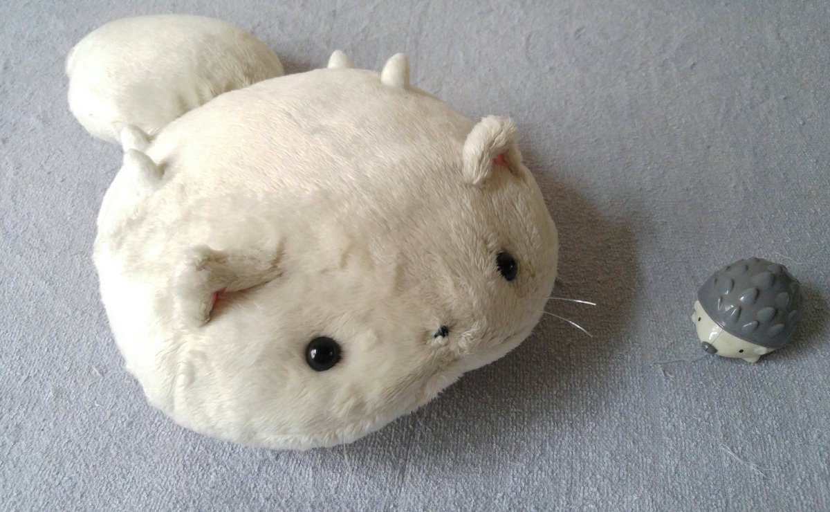 ネリタンタンぬいぐるみ、できましたー！ もふもふ！ #メイドインアビス