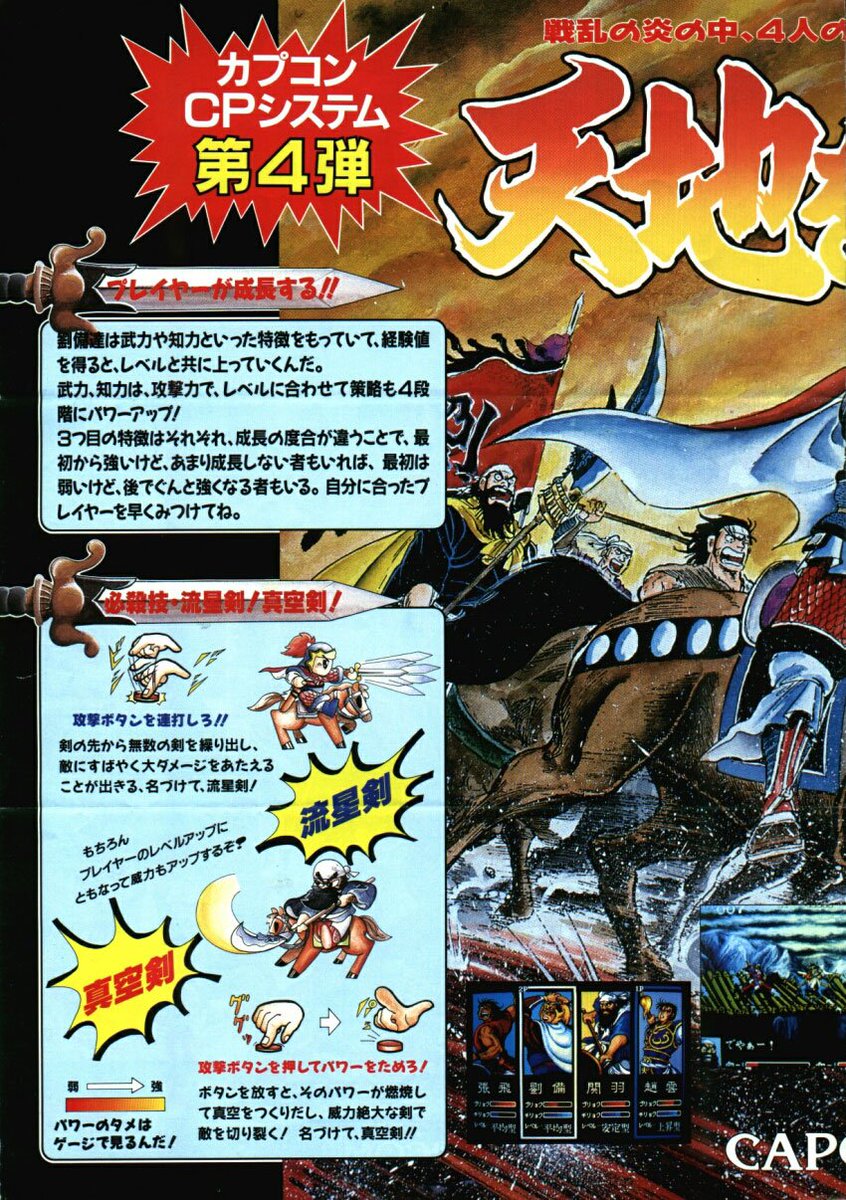 おはようございます。「天地を喰らう（カプコン/1989）」です。国外