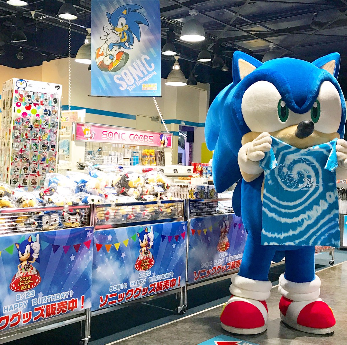 東京ジョイポリス ナンジャタウン 6周年記念 ソニック 非売品 東京