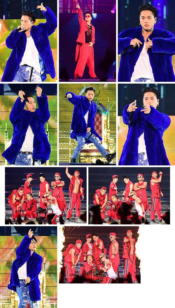 三代目 登坂広臣 LIVE衣装 センターパート シクレ クッション