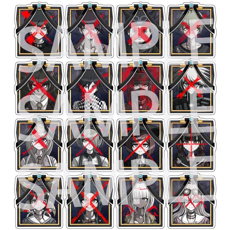 スパチュンストア開設記念 新商品「遺影アクリルバッジ vol.1/2/3