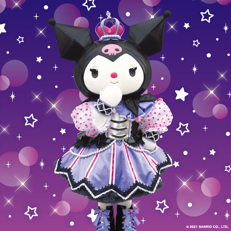 ハーモニーランド30周年パレードのナビゲーターでもあるクロミの