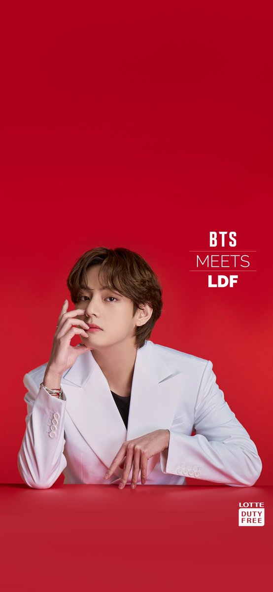 BTSロッテ免税店のテテちゃんの壁紙 ⬇️ダウンロードできます