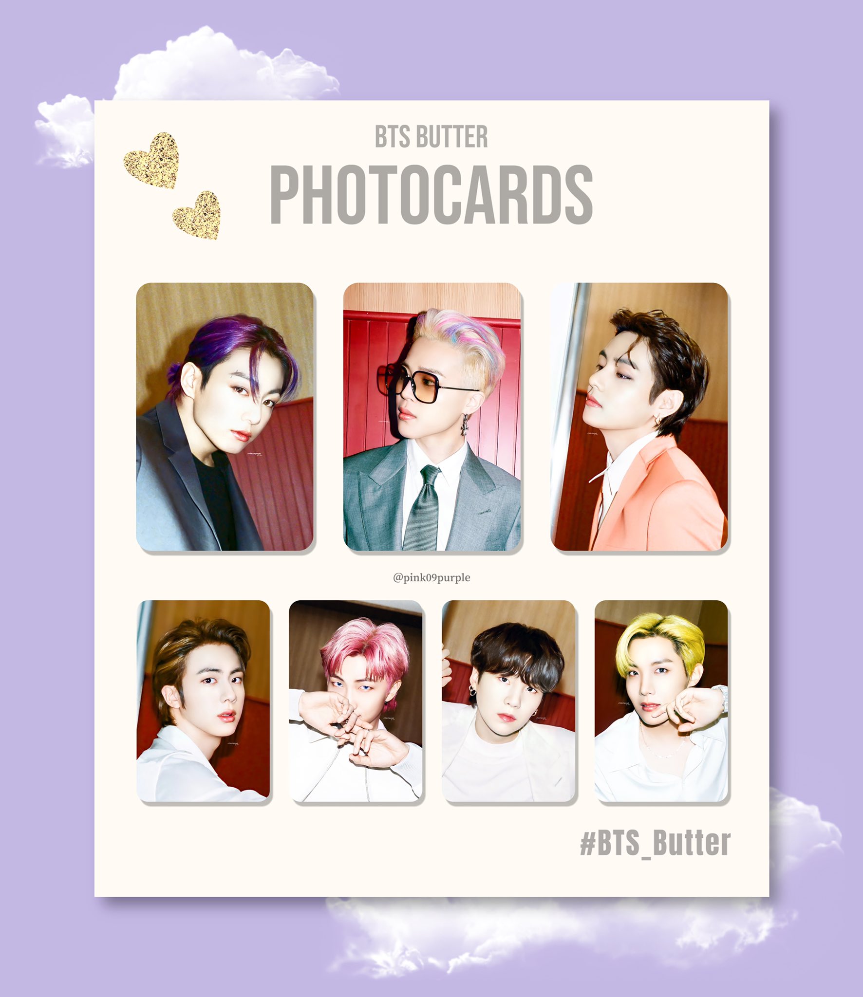 BTS Butter （EP）2形態 ＋トレカ ステッカーセット JIN ジン