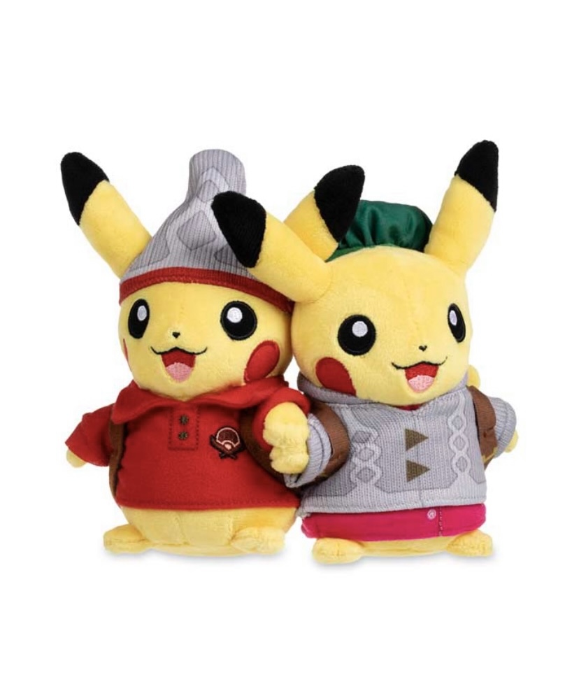 ペア hbO3 シンオウ地方 ポケモンセンター ピカチュウ ぬいぐるみ 25周年