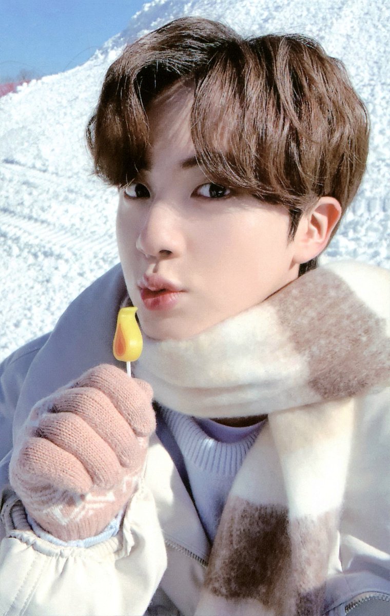 Scan] 2021 Winter Package in Gangwon | Photocard #seokjin #jin #BTS