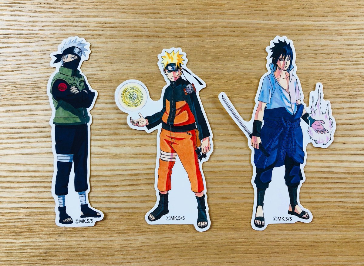 ☆JUMP SHOP原作新商品情報☆ 『NARUTO-ナルト-』ダイカットステッカー