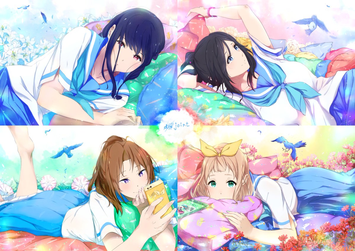 joint #南中カルテット ようやく完成いたしました！ #鎧塚みぞれ #傘木