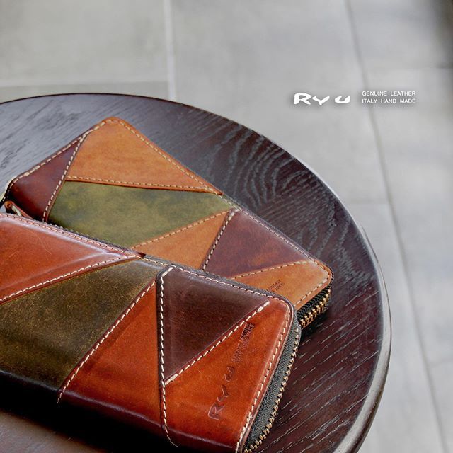 約2年半程の経年変化 Ryuで扱う皮革は日々の中で経年変化をお愉しみ