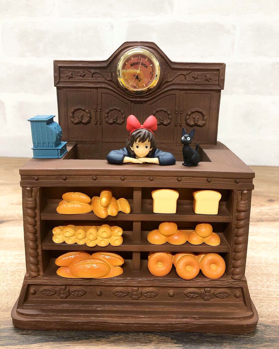 魔女の宅急便の劇場公開時のポスターが時計付きマルチボックスになって