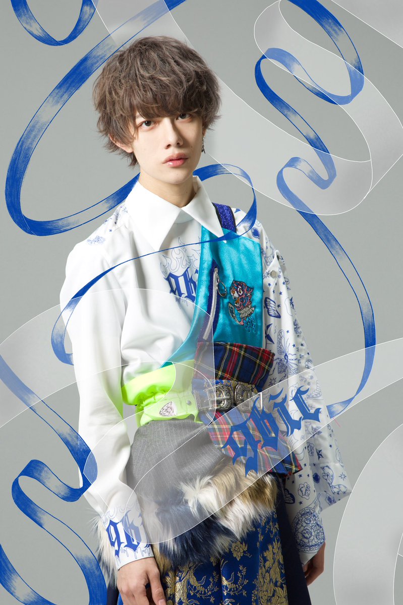 ①新アー写公開 】 青色担当 市川慶一郎(@9bic_keiichirou ) この