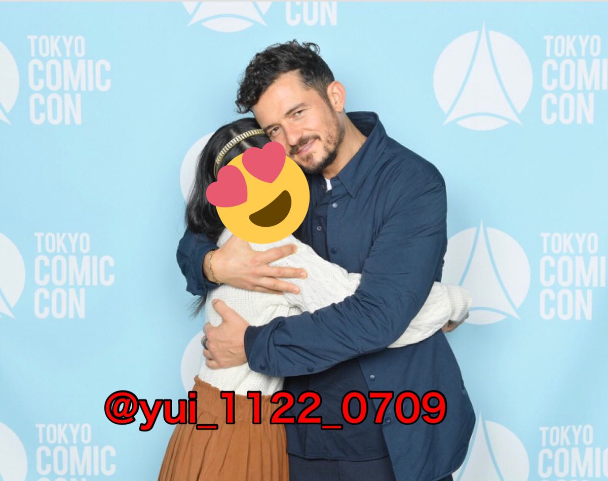 昨日のコミコンでのオーランド・ブルームとの撮影レポです！ コミコン