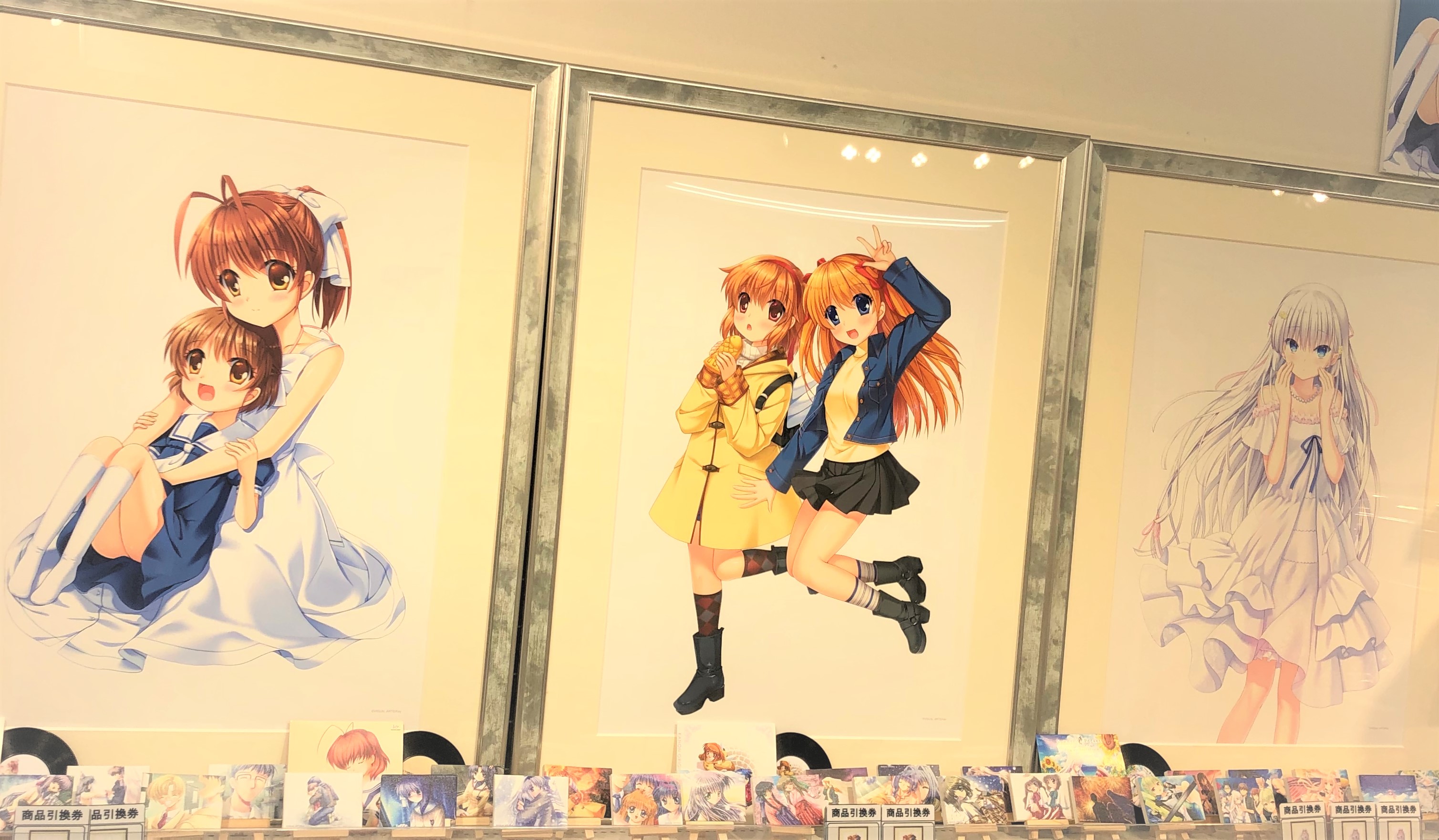 Key 20周年 描き下ろしイラスト複製原画 Summer pockets