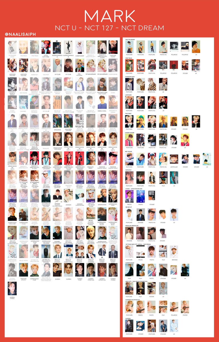 NCT 127 マーク slowacid トレカ 4枚セット AR