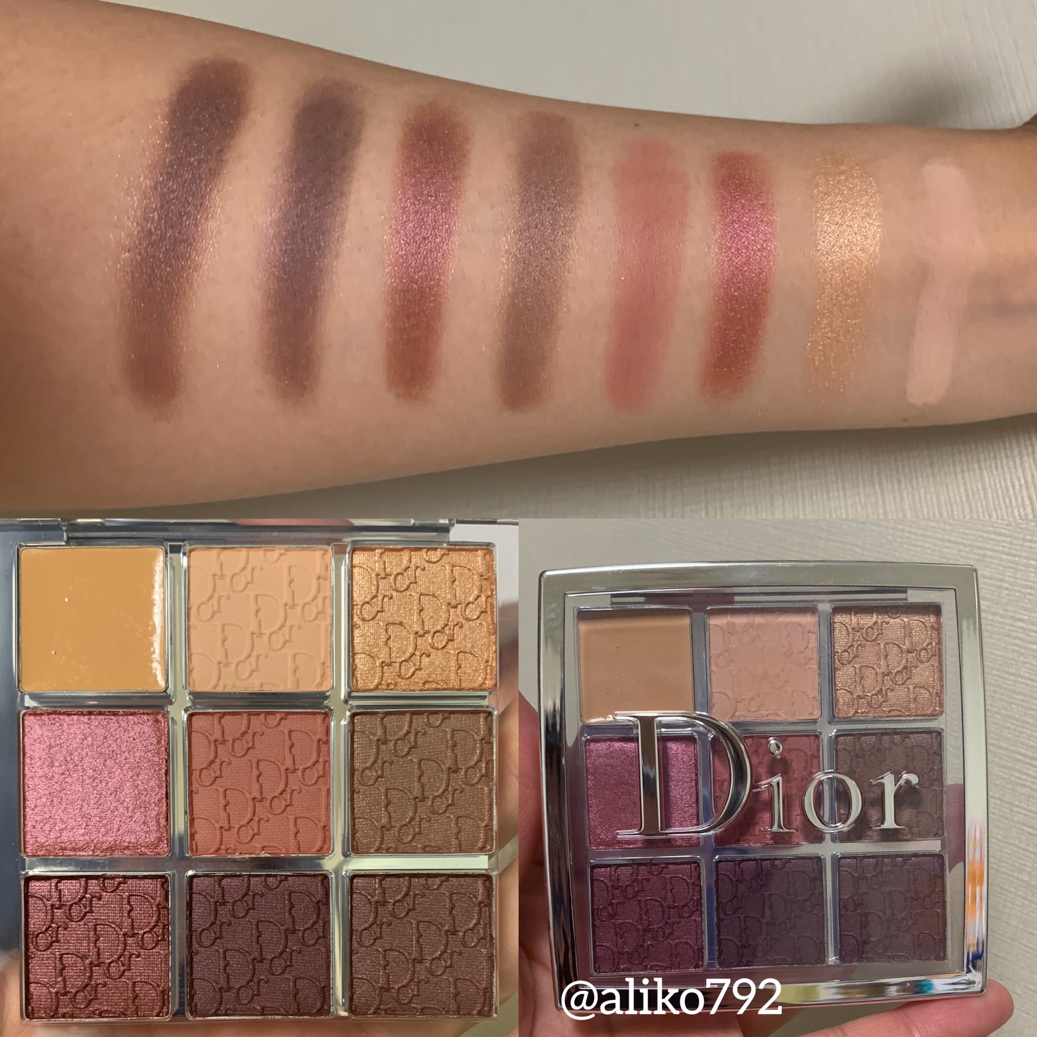 Dior Backstage 004 ローズウッド Dior バックステージアイパレット