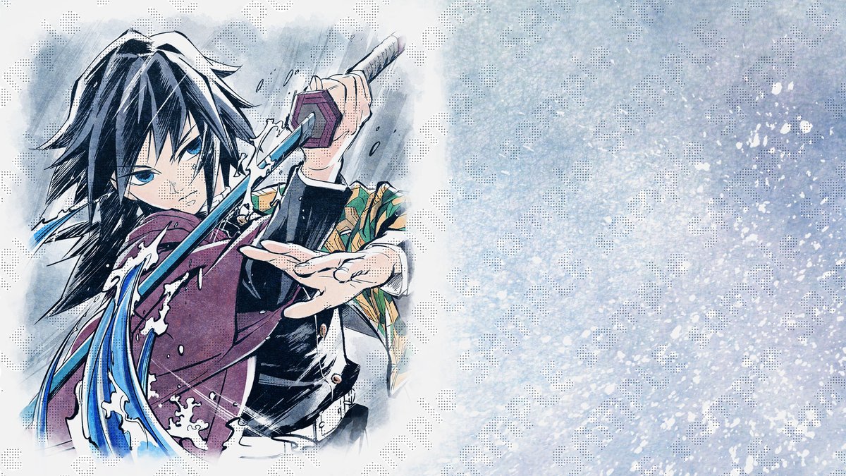 鬼滅の刃 全集中展 幕間画 アイキャッチ 肆 冨岡義勇 缶バッジ 匿名