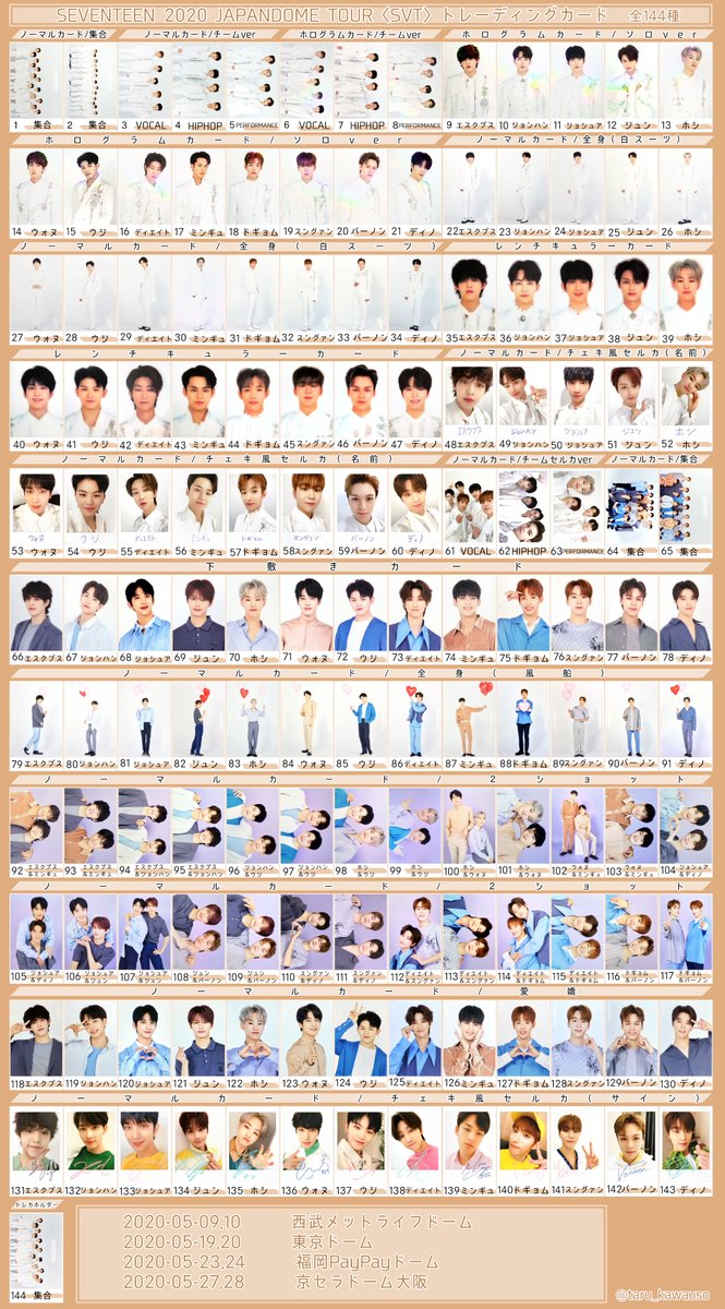 SEVENTEEN SVT トレカ コンプリート まとめ売り セット SEVENTEEN SVT