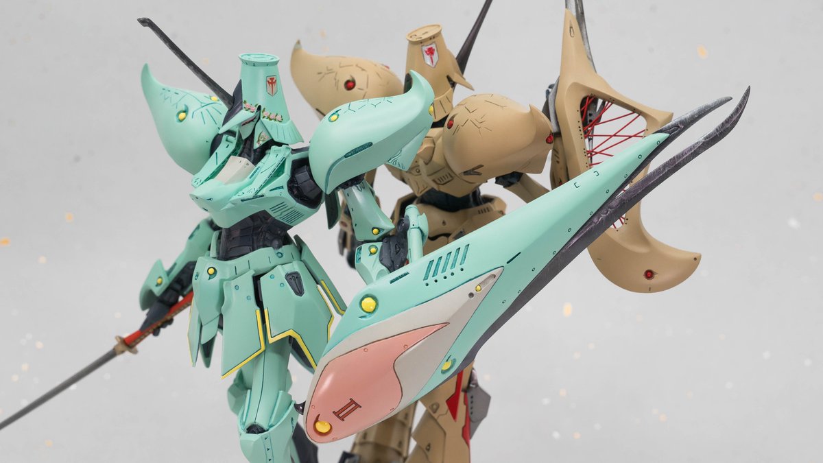 クロス・ミラージュ【雄型】と【雌型】アイシャ仕様 Volks SSS 1/100