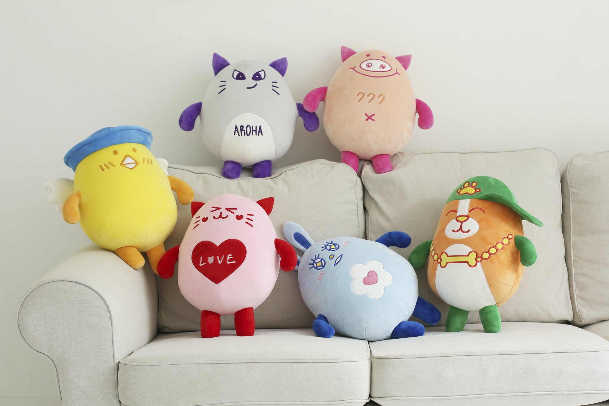 ASTRO ウヌ ヌンヌ 30cm ぬいぐるみ ASTRO ROROHA 公式グッズ NOONNOO