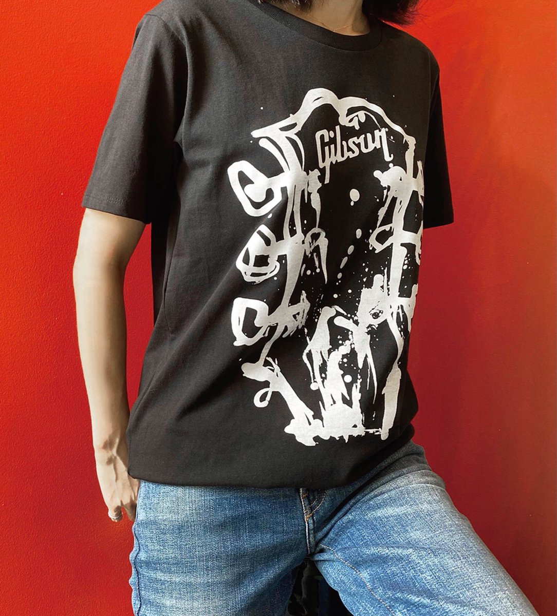 コラボTシャツ　M B'z Gibson