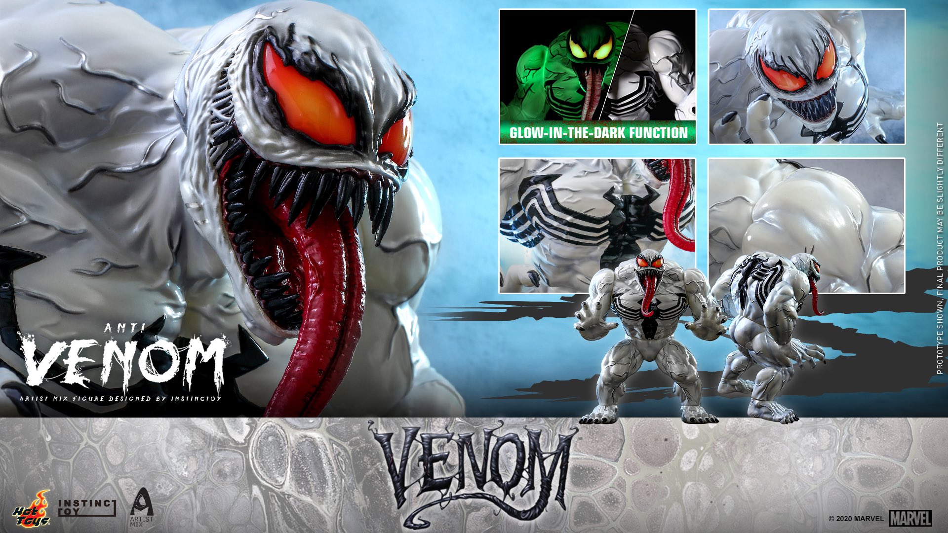 インスティンクトイ×アンチヴェノム アーティストMIX トイサピエンス限定